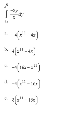 Evaluate the following integral.