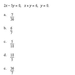 an iterated integral to find the area of the region bounded by