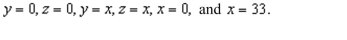 <strong>up and evaluate a double integral to find the volume of the solid bounded by the graphs of the equations </strong> A)1,089 B)35,937 C)35,949 D)11,979 E)2,178