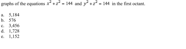 up and evaluate a double integral to find the volume of the solid bounded by the