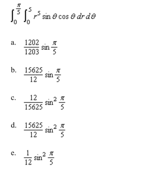 Evaluate the double integral below.