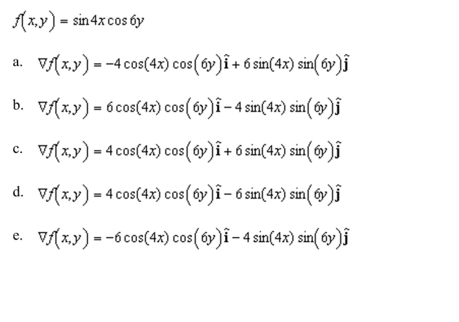 the gradient vector for the scalar function. (That is, find the conservative vector field for the potential function.)