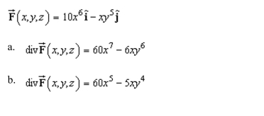 the divergence of the vector field.