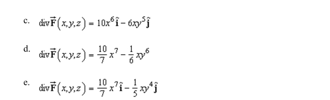 the divergence of the vector field.