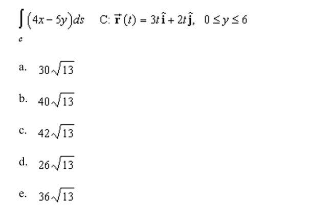 Evaluate the line integral along the given path.
