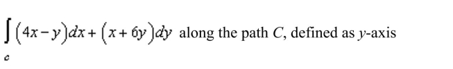 Evaluate the integral