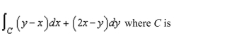Green's Theorem to evaluate the integral