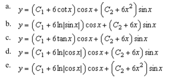Solve the differential equation parameters.