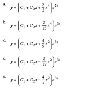 Solve the differential equation parameters.