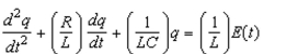 the electrical circuit differential equation