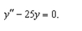a power series to solve the differential equation