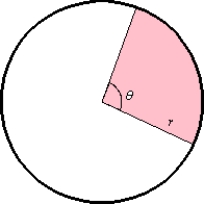  A sector of a circle is the region bounded by two radii of the circle and their intercepted arc (see figure) .   For a circle of radius  r,  the area  A  of a sector of the circle with central angle  \theta  (measured in radians)  is given by  A = \frac { 1 } { 2 } r ^ { 2 } \theta  . A sprinkler system on a farm is set to spray water over a distance of  60  feet and rotates through an angle of  110 ^ { \circ }  . Use the above given information to find the area of the region. Round your answer to two decimal places. A) 3457.14 B) 314.29 C) 3300.00 D) 1728.57 E) 12,100.00 