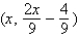 Solve the system.   A)    B)    C)    D)    E) no solution