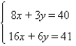 Solve the system by substitution, if possible.   A) (10, -5)  B) (-6, 11)  C) (-2, -8)  D) (9, 2)  E) no solution; inconsistent system