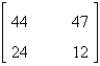 Find the product.    A)      B)      C)      D)      E) cannot multiply