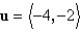 Given vectors   and   determine the quantity indicated below.   A) -12 B) -180 C) 10 D) 60 E) -70