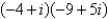 Simplify   and write the answer in standard form. A)    B)    C)    D)    E)   