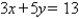 Find the slope of the line determined by the equation.   A)     B)      C)     D)     E)   