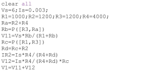 If the current source is deactivated by open-circuiting it, we obtain the circuit shown below.   If the voltage source is deactivated by short-circuiting it, we obtain the circuit shown below.     Answers:  