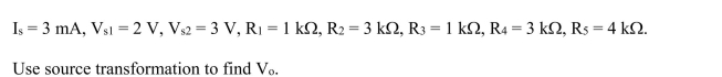 the circuit shown below, let    <div style=padding-top: 35px> 