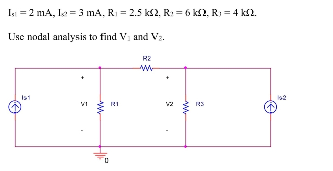 the circuit shown below, let