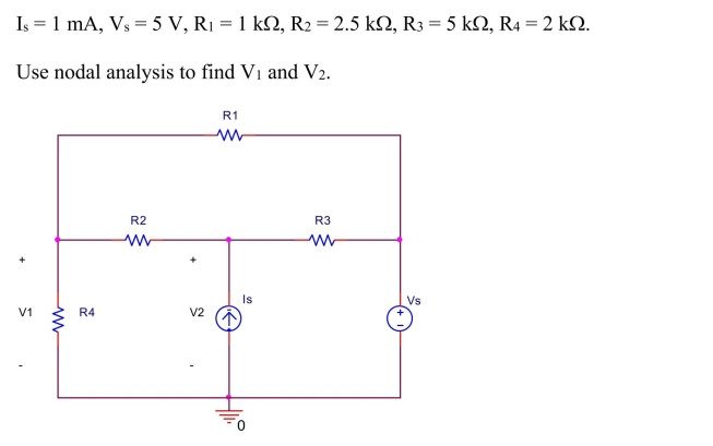 the circuit shown below, let