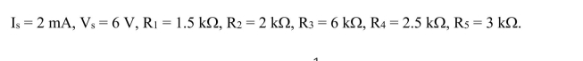 the circuit shown below, let