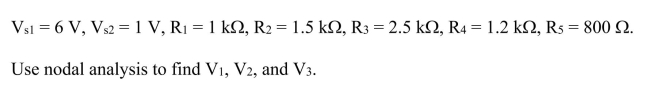 the circuit shown below, let