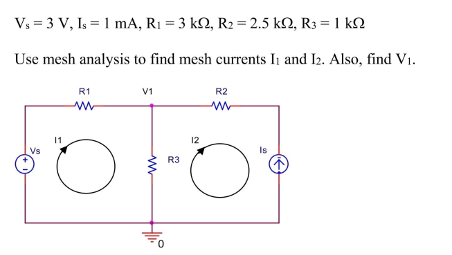In the circuit shown below, let