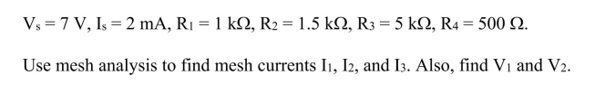 In the circuit shown below, let