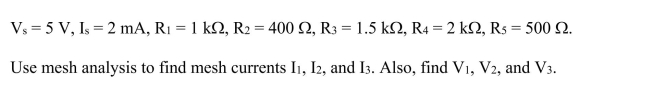 In the circuit shown below, let