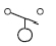 Figure 20-3 problem 4   -What schematic symbol is shown in the accompanying figure? A)  Normally Open Float Switch B)  Normally Closed Float Switch C)  Normally Open Held-Closed Float Switch D)  Normally Closed Held-Open Float Switch