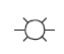 Figure 20-3 problem 12   -What schematic symbol is shown in the accompanying figure? A)  Transformer B)  Lamp C)  Single-Phase Squirrel-Cage Motor D)  Three-Phase Squirrel-Cage Motor