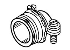   -The connector in the accompanying figure would be suitable for ____________________ cable.
