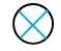   -The accompanying figure shows the symbol for  current in  in the dot-cross method of indicating current direction.