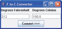 <strong>FIGURE 2-1 Figure 2-1 above represents a(n) ____ user interface.</strong> A) GUI B) JVM C) terminal I/O D) variable