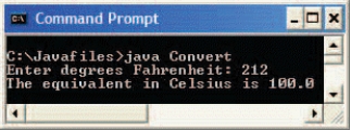 <strong>FIGURE 2-2 Figure 2-2 above represents a(n) ____ user interface.</strong> A) GUI B) JVM C) terminal I/O D) variable