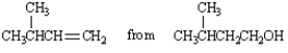 Propose a synthesis of the following compound from the given starting material and any inorganic reagents necessary.  
