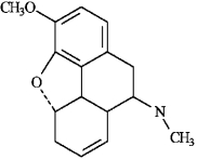 Instructions: Place asterisks at all the chirality centers in each molecule below. -Place asterisks:   codeine