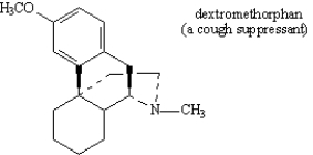Circle the aromatic portion of the following molecule:  