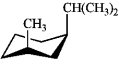 Which of the following is the most stable conformation of cis-1-isopropyl-3-methylcyclohexane? A)   B)   C)   D)  