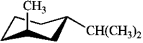 Which of the following is the most stable conformation of cis-1-isopropyl-3-methylcyclohexane? A)   B)   C)   D)  