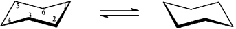 Instructions: (-)-Menthol is responsible for the characteristic flavor and taste of peppermint. The structure of (-)-menthol is shown below. Use this information to answer the following question.   -D-Pinitol is an interesting hexahydroxycyclohexane, whose structure is shown below.   On the templates provided, draw the two chair conformations that are in equilibrium for D-pinitol. Circle the most stable conformation.  