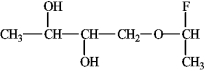 Of the bonds found in   which is the most polar? A)  C-F B)  O-H C)  C-H D)  C-O