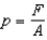 <strong>The weight of a vertical column of water is represented by which equation?</strong> A) C) B) D)