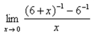 Evaluate the limit.