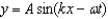 What is the expression for the transverse velocity of the wave in a string given by   ? A)    B)    C)    D)    E)   