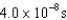 An atomic level has a lifetime,  of.What is the linewidth, , of this level?     A)    B)    C)    D)    E)   