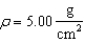 A spherical particle of density and 2.00 mm radius is located at the same distance from the Sun as the Earth.RSE = 1.5 *1011 m..If the particle absorbs 100 per cent of the sunlight reaching it, the ratio of the force exerted by the solar radiation to the force of gravity exerted on the particle by the Sun is:     A) 5.8 * 10-5. B) 0.58. C) 1.0. D) 1.7. E) 1.7 * 104.