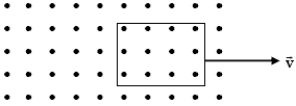 As shown below, a square loop of wire of side a moves through a uniform magnetic field of magnitude B perpendicular to the page at constant velocity directed to the right.Which statement regarding the electric field induced in the wires is correct for the wires at the left and right sides of the loop?     A) The electric field is directed upwards in both the right and left sides of the loop.   B) The electric field is directed upwards in the right side and downwards in the left side of the loop.   C) The electric field is directed upwards in the left side and downwards in the right side of the loop.   D) The electric field is directed downwards in both the right and left sides of the loop.   E) There is no electric field present in any side of the loop.